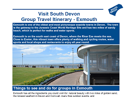 Visit South Devon - Group Itinerary - Exmouth